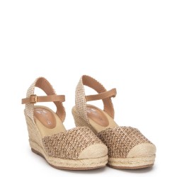 G2009BE Γυναικεία Εσπαντρίγια-Πλατφόρμα ZAK SHOES Μπεζ