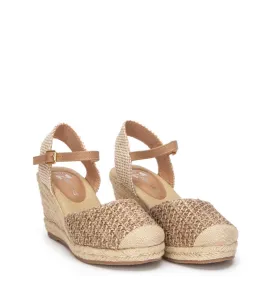 G2009BE Γυναικεία Εσπαντρίγια-Πλατφόρμα ZAK SHOES Μπεζ
