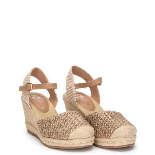 G2009BE Women's Espadrilles-Platform ZAK SHOES Beige