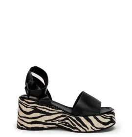 G2015B Γυναικεία Πλατφόρμα BETSY Μαύρο