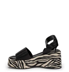 G2015B Γυναικεία Πλατφόρμα BETSY Μαύρο