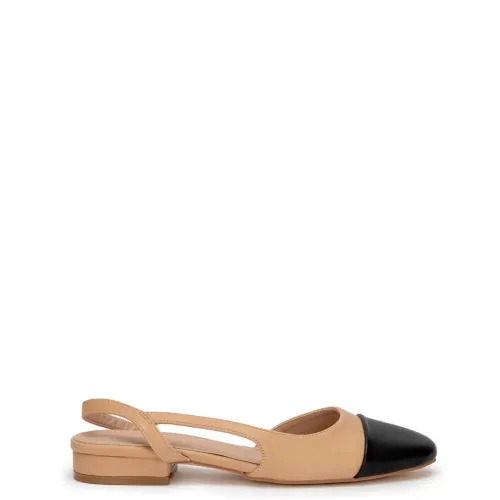 G2034BE Γυναικείο Slingback VERDE Μπεζ G2034BE Γυναικείο Slingback VERDE Μπεζ