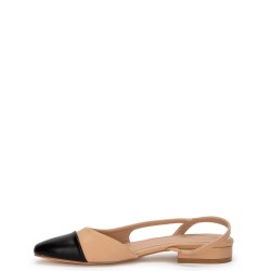 G2034BE Γυναικείο Slingback VERDE Μπεζ