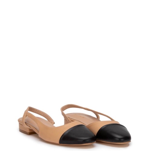 G2034BE Women's Slingback VERDE Beige G2034BE Women's Slingback VERDE Beige