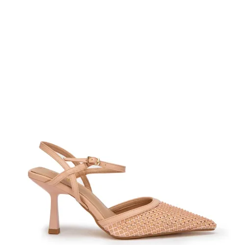 G2036N Γυναικείο Slingback VERDE Νουντ G2036N Γυναικείο Slingback VERDE Νουντ