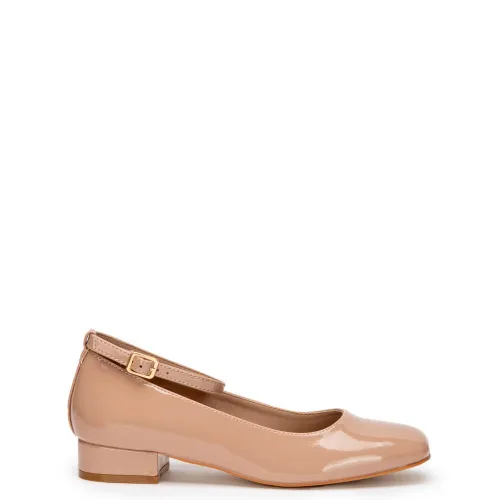 G2038BE Women's Pump-Ballerina VERDE Beige