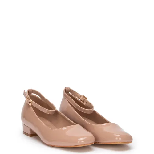 G2038BE Women's Pump-Ballerina VERDE Beige