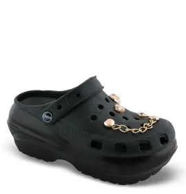 G2043B Γυναικείο Σαμπό Θαλάσσης CUBANITAS Μαύρο