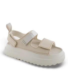 G2046BE Γυναικείο Πέδιλο - Σαγιονάρα CUBANITAS Μπεζ