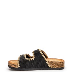 G2049B Γυναικεία Παντόφλα ZAK SHOES Μαύρο