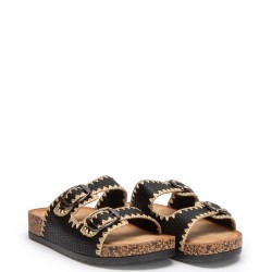 G2049B Γυναικεία Παντόφλα ZAK SHOES Μαύρο