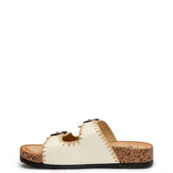 G2049W Γυναικεία Παντόφλα ZAK SHOES Λευκό