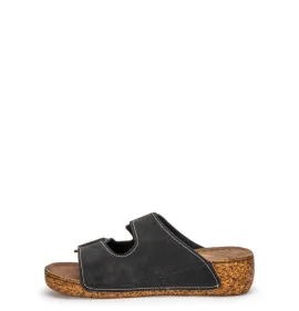 G2051B Γυναικεία Παντόφλα SIRENA Μαύρο