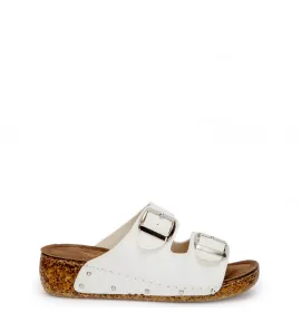 G2051W Γυναικεία Παντόφλα SIRENA Λευκό