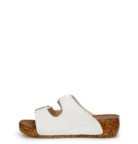 G2051W Γυναικεία Παντόφλα SIRENA Λευκό