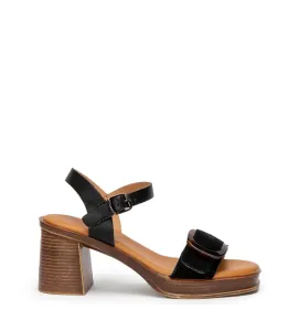 G2053Β Γυναικείο Πέδιλο AEROSTEP Μαύρο