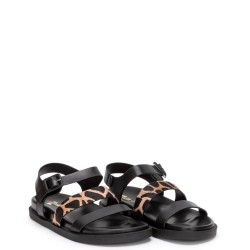 G2055B Γυναικείο Πέδιλο ZAK SHOES Μαύρο
