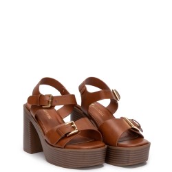 G2061C Γυναικείο Πέδιλο ZAK SHOES Κάμελ