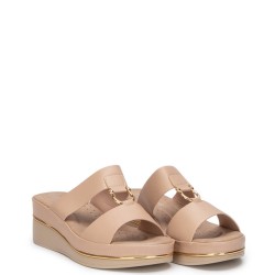 G2063BE Γυναικεία Ανατομική Παντόφλα ZAK SHOES Μπεζ