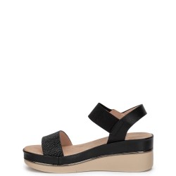 G2064B Γυναικείο Ανατομικό Πέδιλο ZAK SHOES Μαύρο
