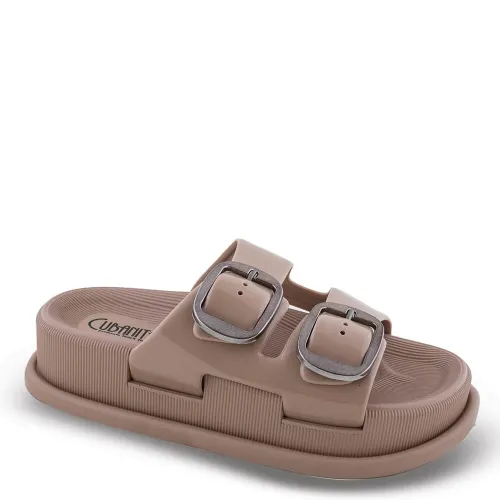 G2066ΒE Γυναικεία Σαγιονάρα CUBANITAS Μπεζ G2066ΒE Γυναικεία Σαγιονάρα CUBANITAS Μπεζ