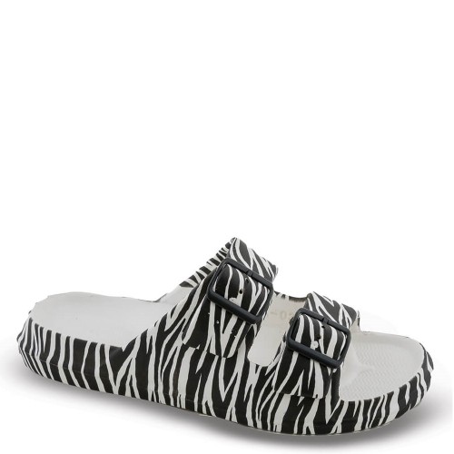 G2067Z Women's Flip Flop CUBANITAS Zebra G2067Z Women's Flip Flop CUBANITAS Zebra