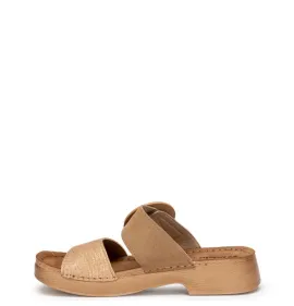 G2082BE Γυναικεία Ανατομική Παντόφλα INBLU Μπεζ