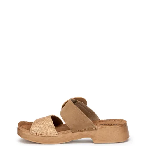 G2082BE Women's Anatomic Slippers INBLU Beige G2082BE Women's Anatomic Slippers INBLU Beige