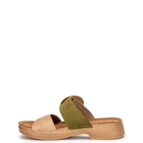 G2082KH Women's Anatomic Slippers INBLU Khaki G2082KH Women's Anatomic Slippers INBLU Khaki