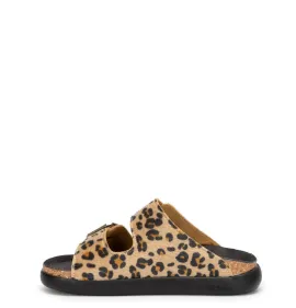 G2087L Γυναικεία Παντόφλα VESNA Λεοπάρ