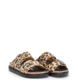G2087L Γυναικεία Παντόφλα VESNA Λεοπάρ