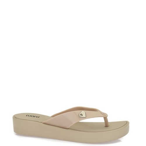G2099BE Women's Flip Flop LUOFU Beige G2099BE Women's Flip Flop LUOFU Beige