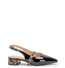 G2110B Γυναικείο Slingback ZAK SHOES Μαύρο