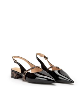 G2110B Γυναικείο Slingback ZAK SHOES Μαύρο