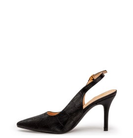 G2111B Γυναικείο Slingback ZAK SHOES Μαύρο
