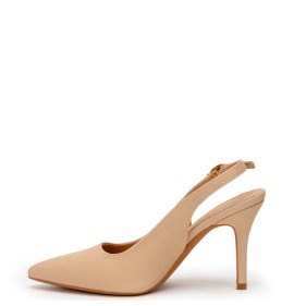 G2111BE Γυναικείο Slingback ZAK SHOES Μπεζ