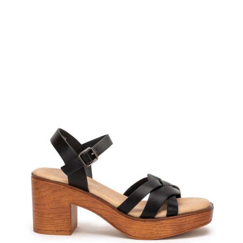 G2112B Γυναικείο Πέδιλο ZAK SHOES Μαύρο