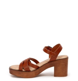 G2112C Γυναικείο Πέδιλο ZAK SHOES Κάμελ