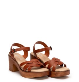 G2112C Γυναικείο Πέδιλο ZAK SHOES Κάμελ