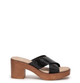 G2113B Γυναικεία Παντόφλα ZAK SHOES Μαύρο
