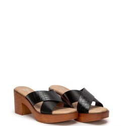 G2113B Γυναικεία Παντόφλα ZAK SHOES Μαύρο
