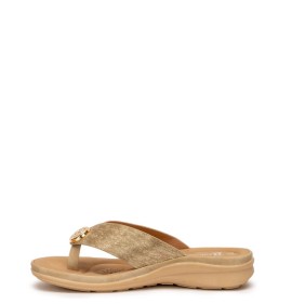G2114BE Γυναικεία Ανατομική Παντόφλα ZAK SHOES Μπεζ