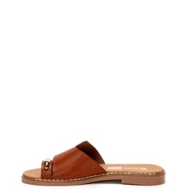 G2115T Γυναικεία Παντόφλα ZAK SHOES Κάμελ