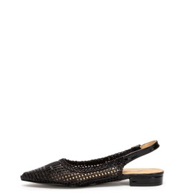 G2119B Γυναικείο Slingback ZAK SHOES Μαύρο