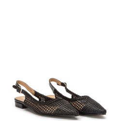 G2119B Γυναικείο Slingback ZAK SHOES Μαύρο