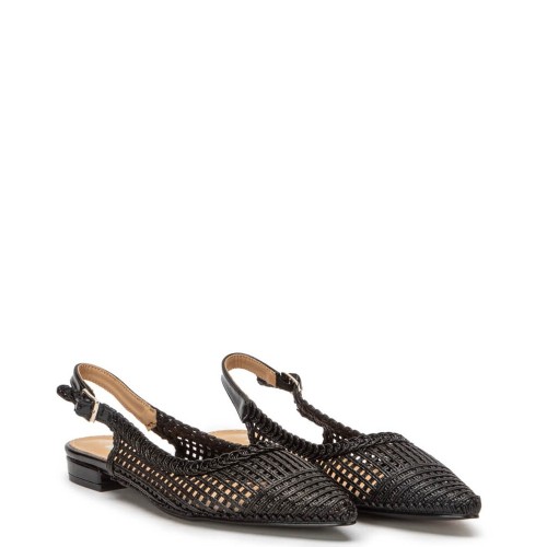 G2119B Γυναικείο Slingback ZAK SHOES Μαύρο