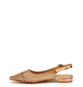 G2119BZ Γυναικείο Slingback ZAK SHOES Μπρονζέ