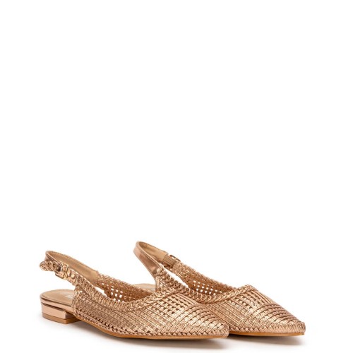 G2119BZ Γυναικείο Slingback ZAK SHOES Μπρονζέ