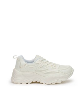 G2128W Γυναικείο Casual ADAM'S SHOES Λευκό