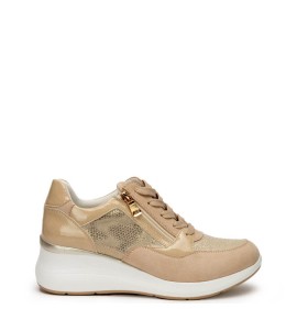 G2129BE Γυναικείο Casual ADAM'S SHOES Μπεζ
